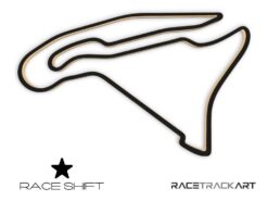 Race Shift Circuit de Nevers Magny Cours France 3D Track Art