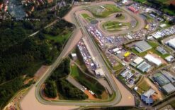 Race Shift Circuit Sachsenring Germany 3D Track Art