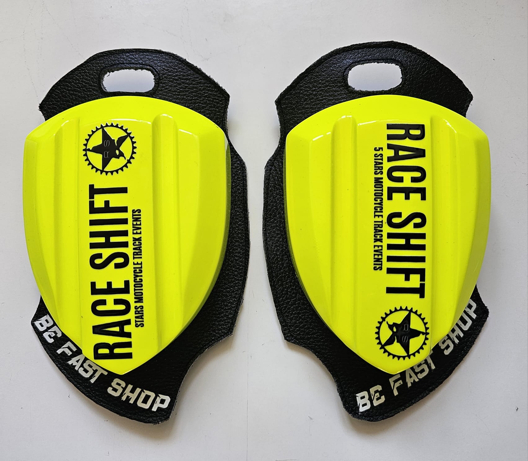 Wooden knee sliders RACE SHIFT - PRO V2 - LIMITED EDITION (reverse velcro available) - Image 4